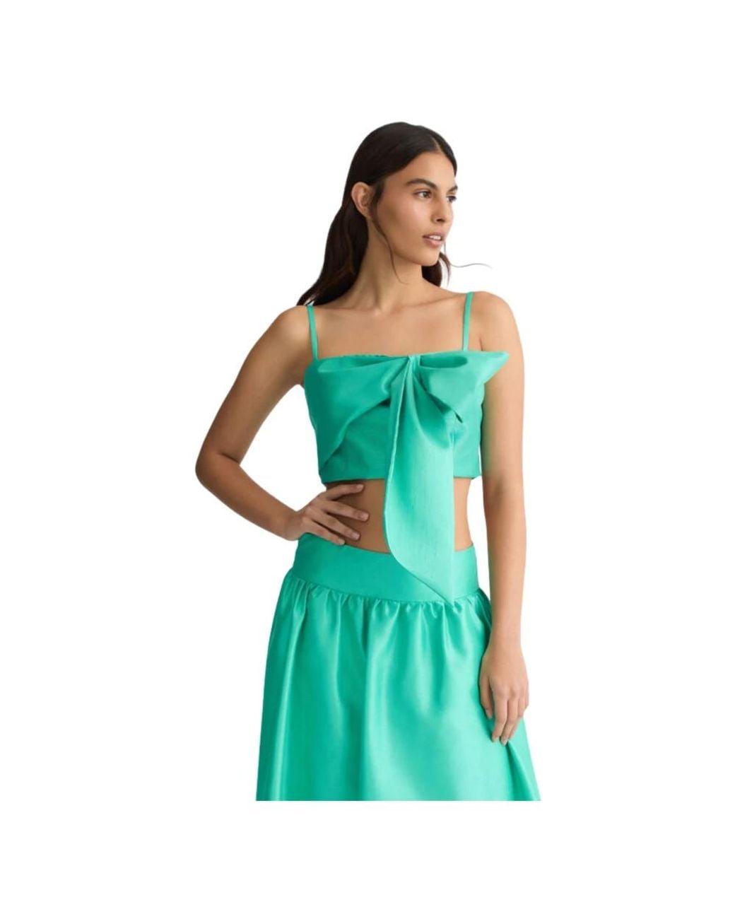 Liu Jo Green Sleeveless Tops