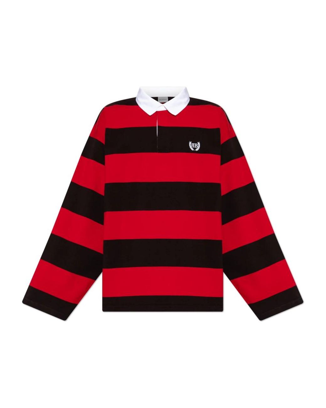 Balenciaga Red Polo Shirts for men