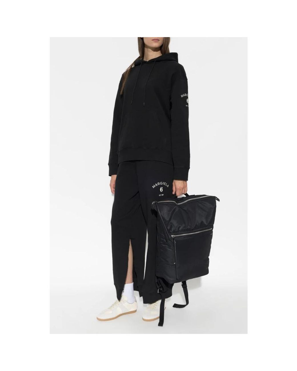MM6 by Maison Margiela Black Sweatpants