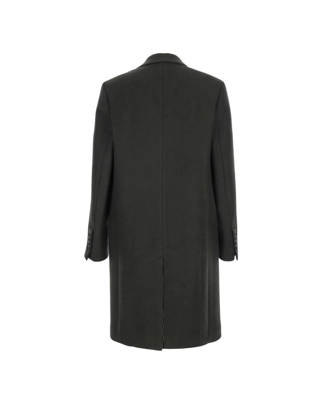 Single-Breasted Coats AMI de hombre de color Black