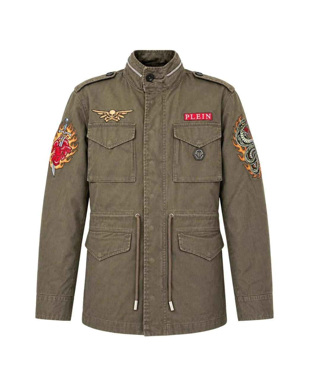 Light Jackets Philipp Plein de hombre de color Green