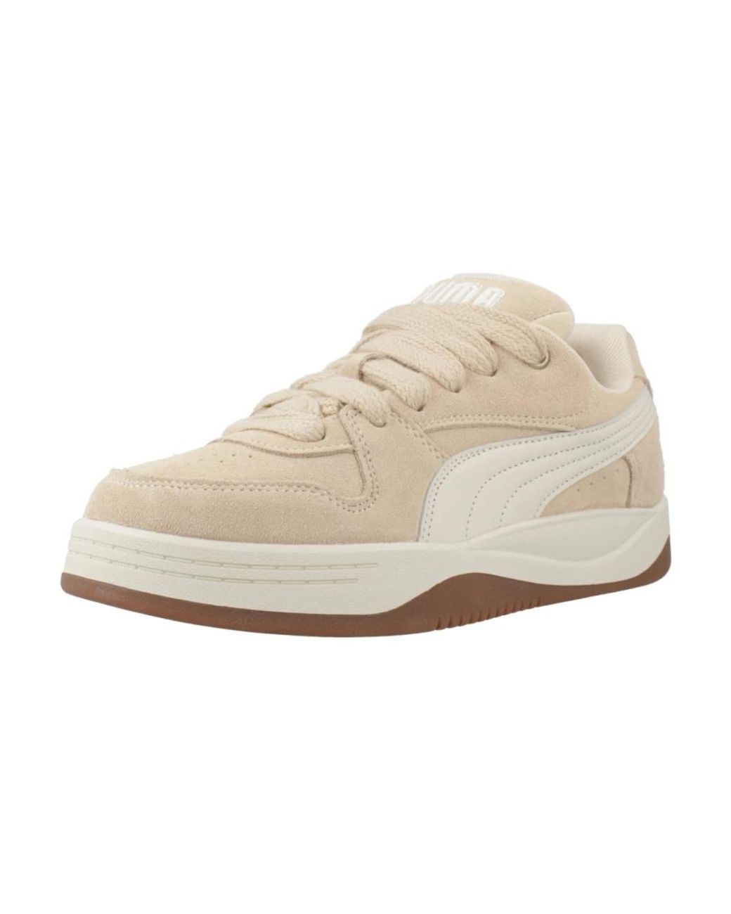 PUMA White Luna Sd Sneakers