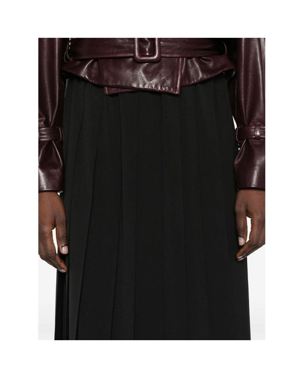 Midi Skirts Junya Watanabe de color Black