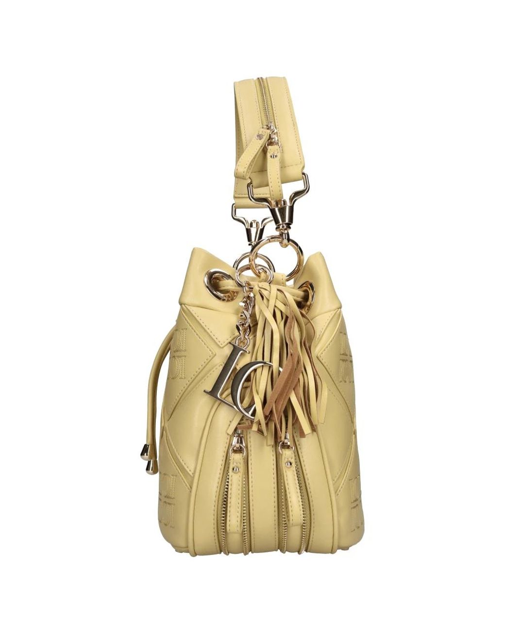 La Carrie Metallic Bucket Bags