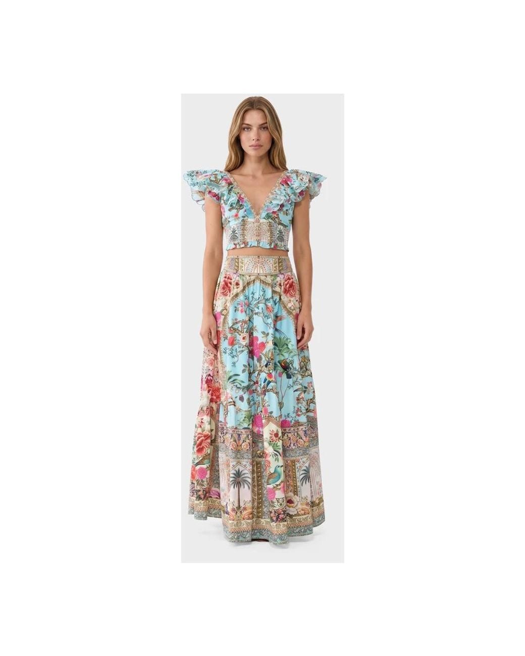 Blouses Camilla de color Blue