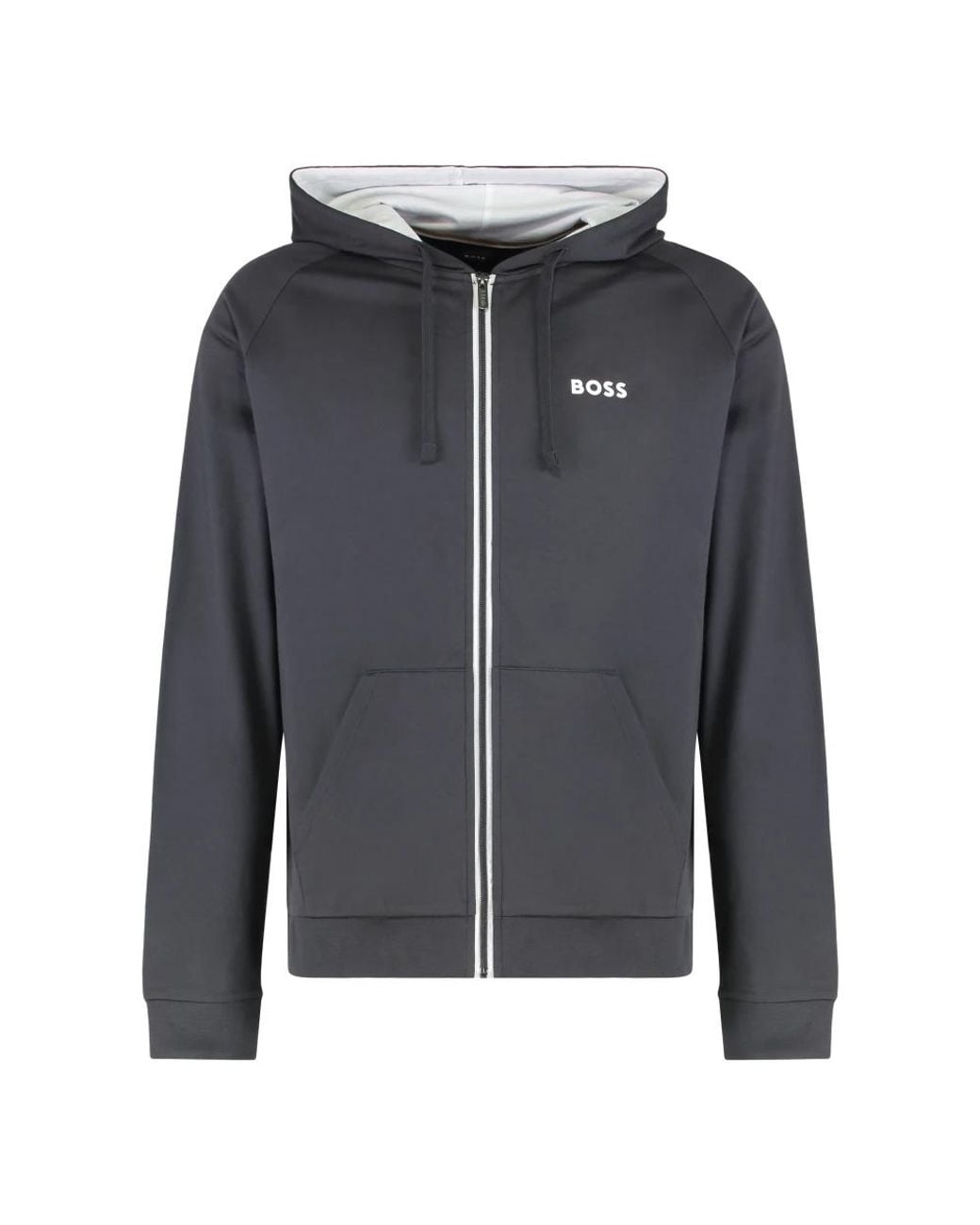 Boss Gray Zip-Throughs for men