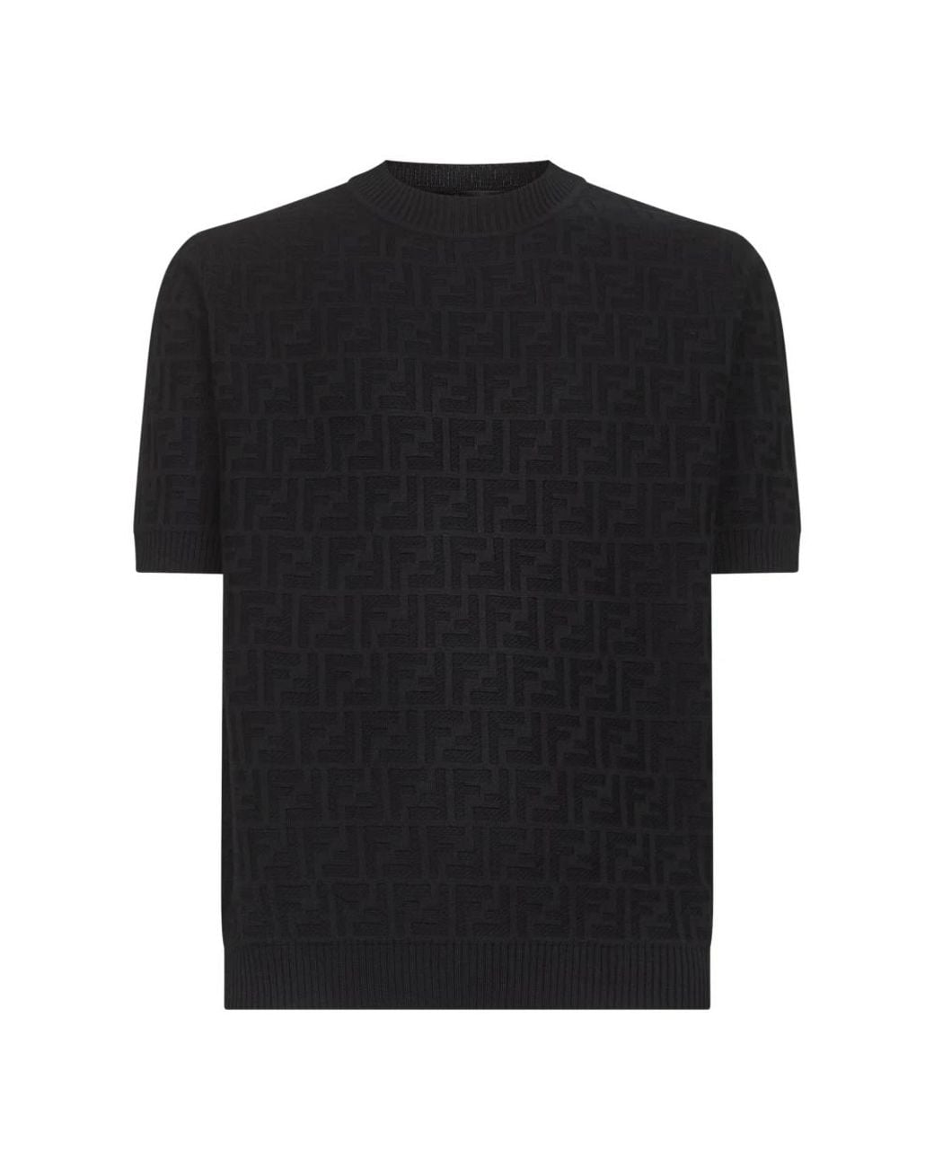 Fendi Black T-Shirts for men