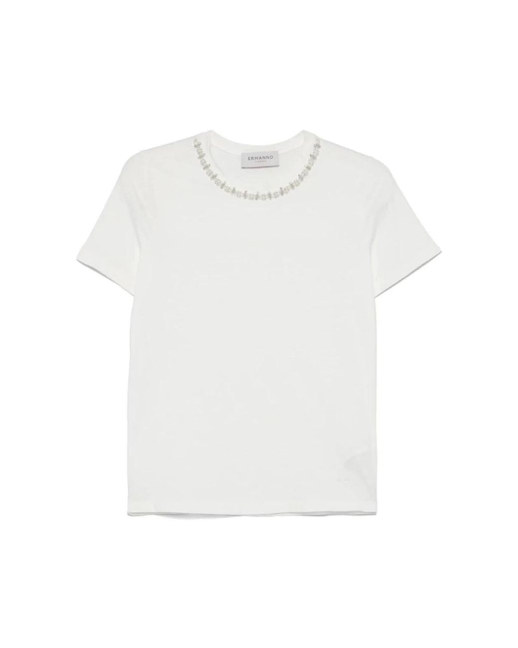 Ermanno Scervino White T-Shirts
