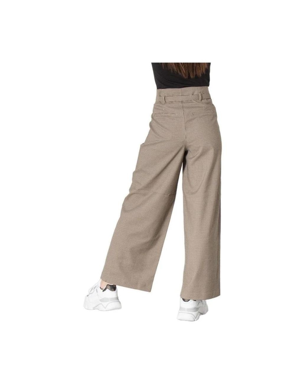 Wide Trousers ONLY de color Gray