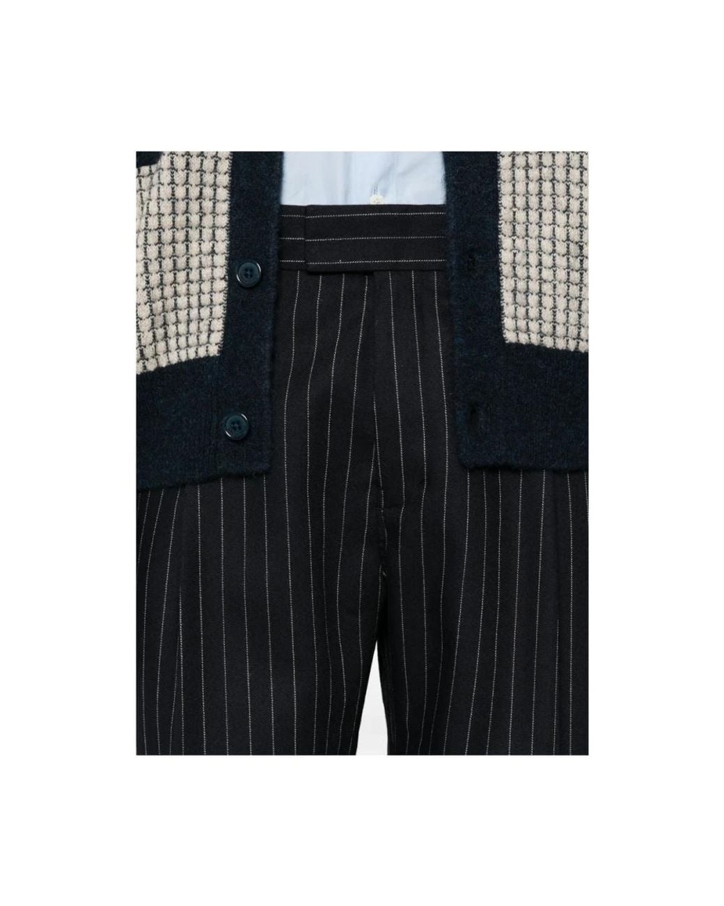 Drole de Monsieur Black Suit Trousers for men