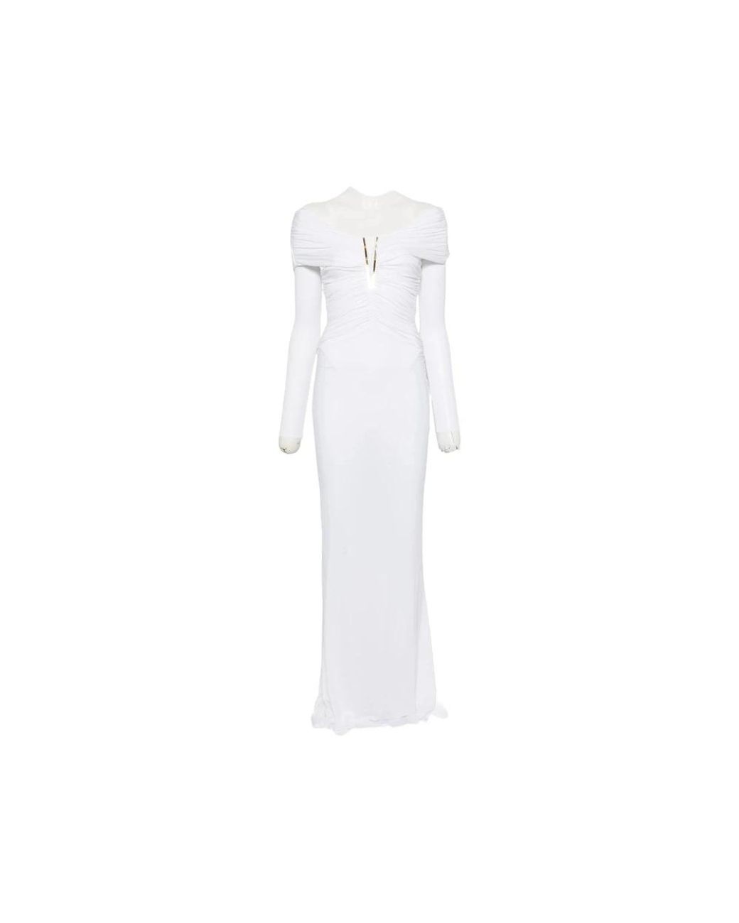 Elisabetta Franchi White Gowns