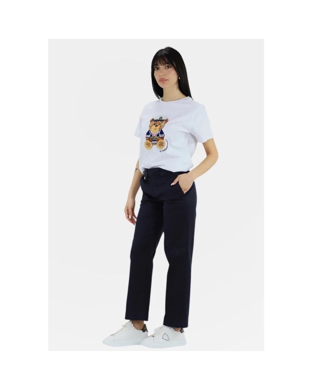 Rue Madam White T-Shirts