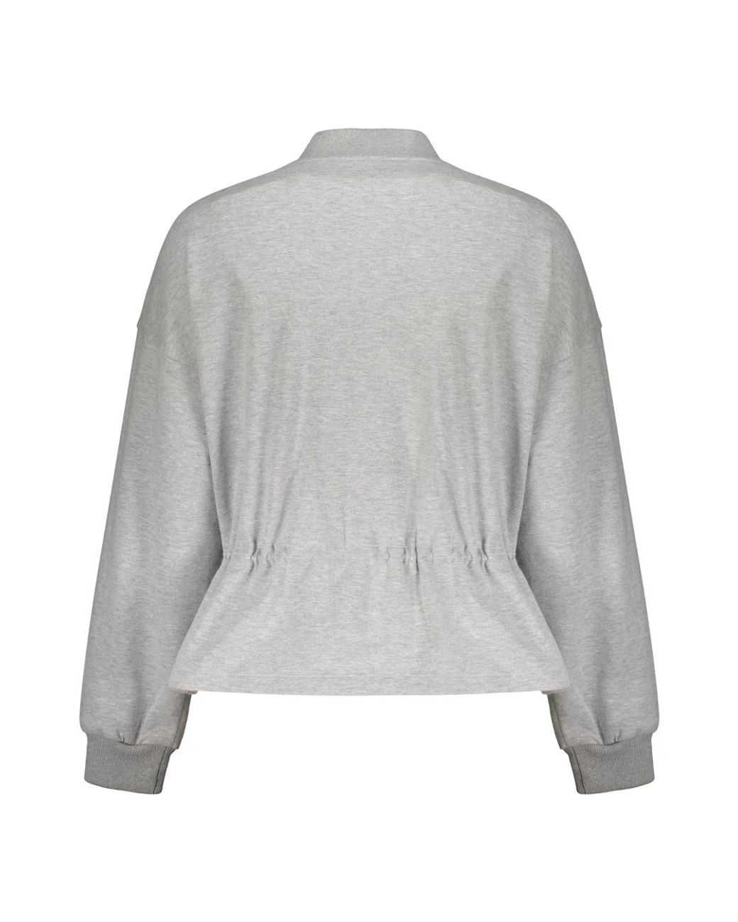 Moorer Gray Zip-Throughs