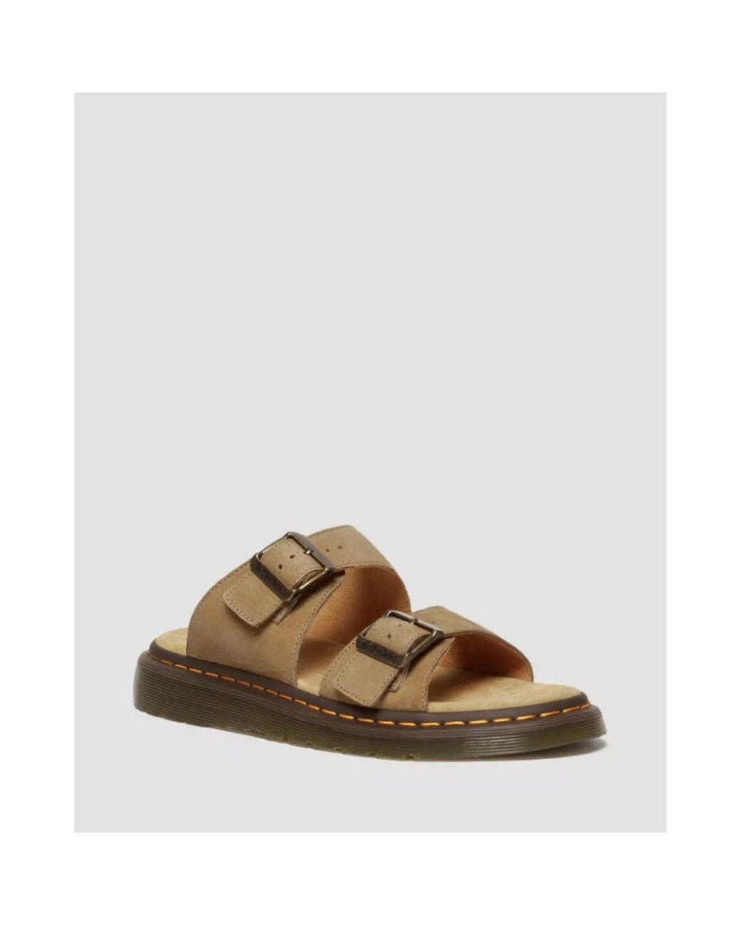 Dr. Martens Brown Sliders for men