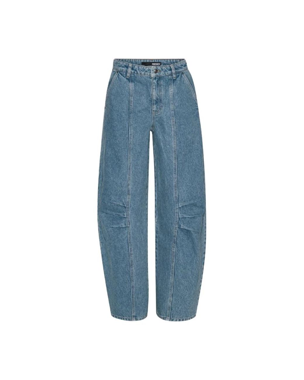 ROTATE BIRGER CHRISTENSEN Blue Loose Fit Jeans