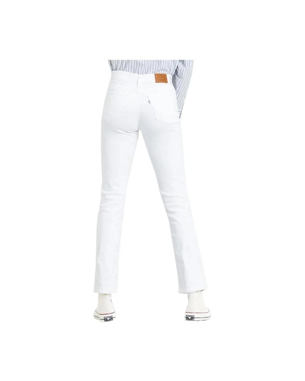 Levi's White Slim Fit Jeans