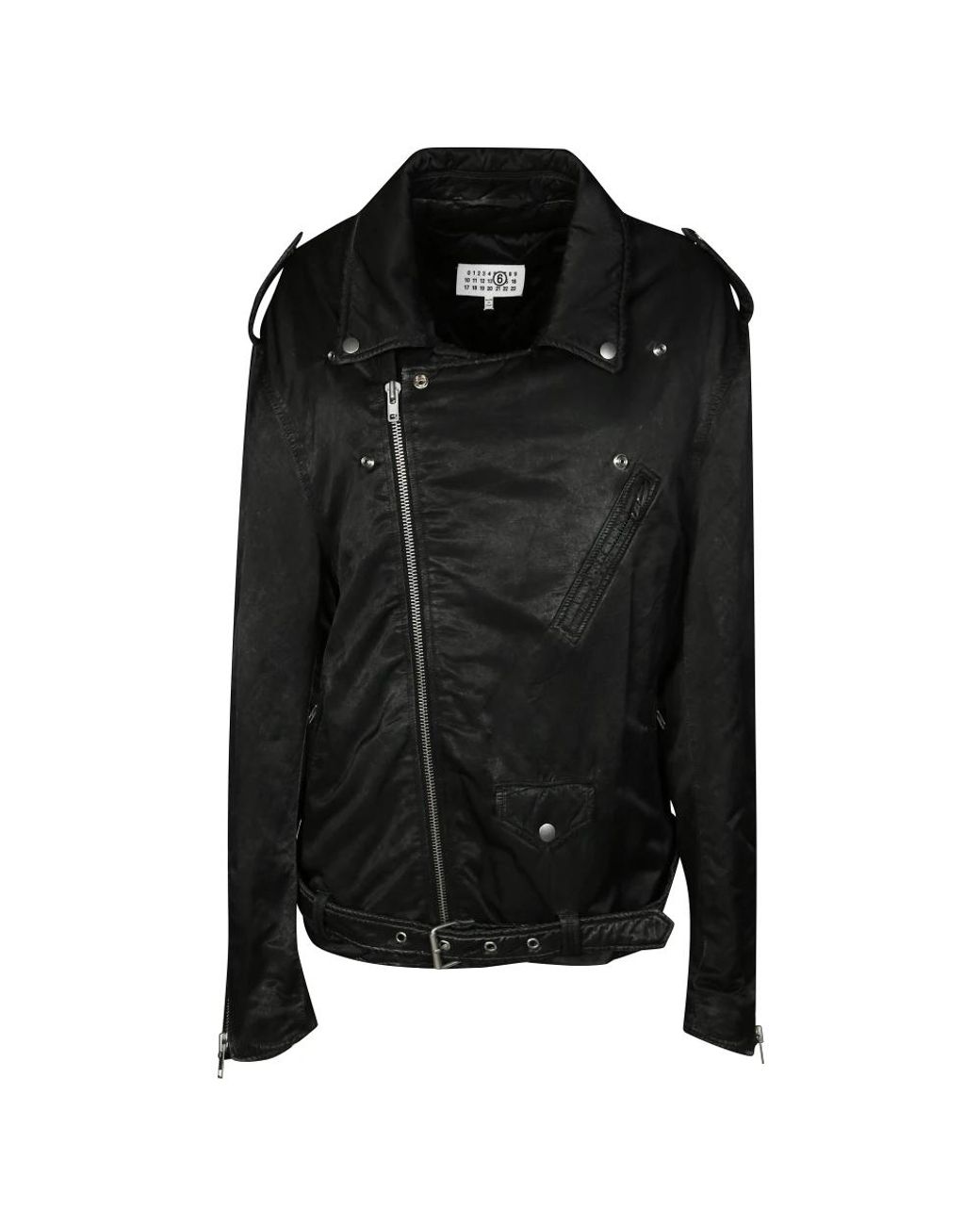 MM6 by Maison Margiela Black Light Jackets for men