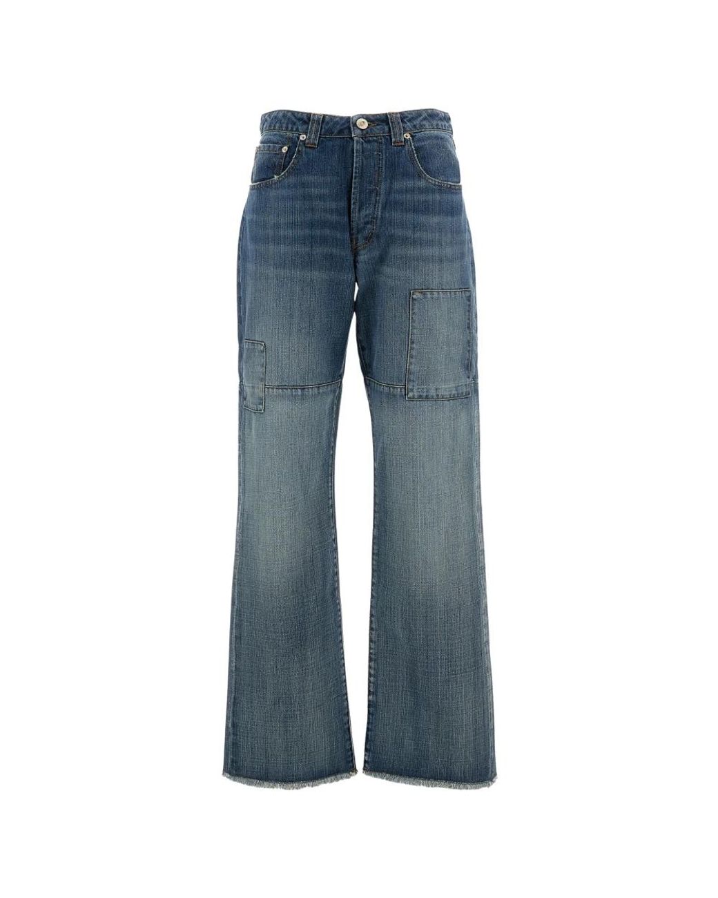 Flared Jeans Wales Bonner de color Blue