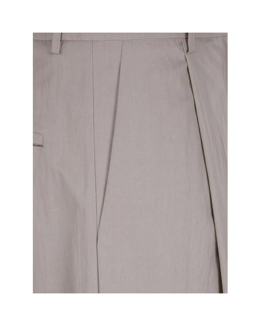 Magda Butrym Gray Wide Trousers