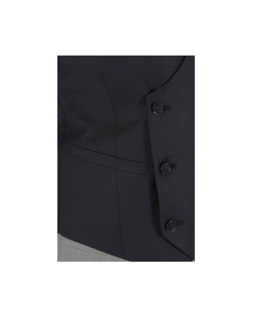 Karl Lagerfeld Black Waistcoats for men