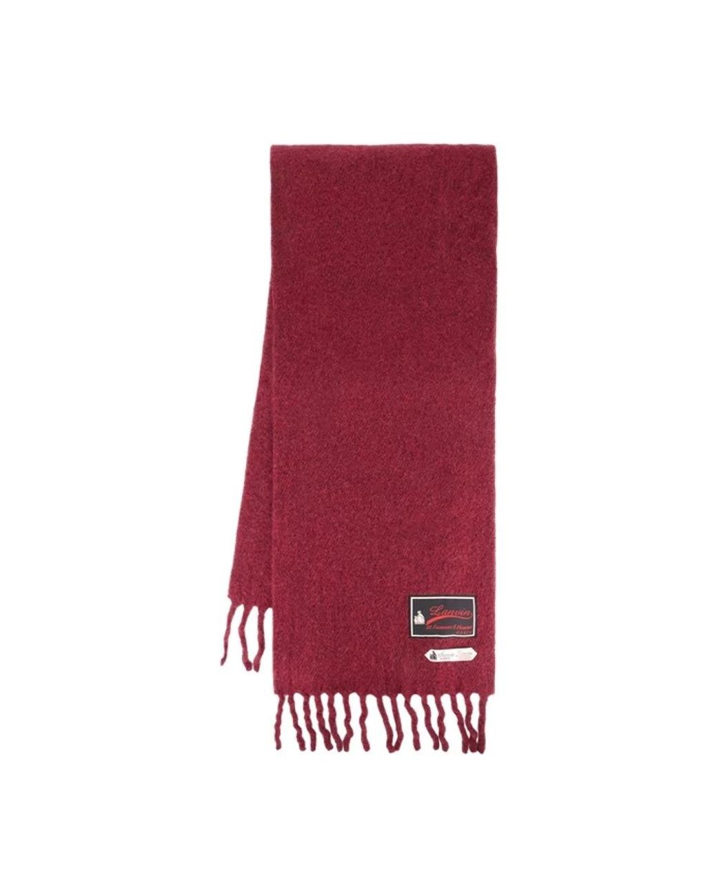 Winter Scarves di Lanvin in Red