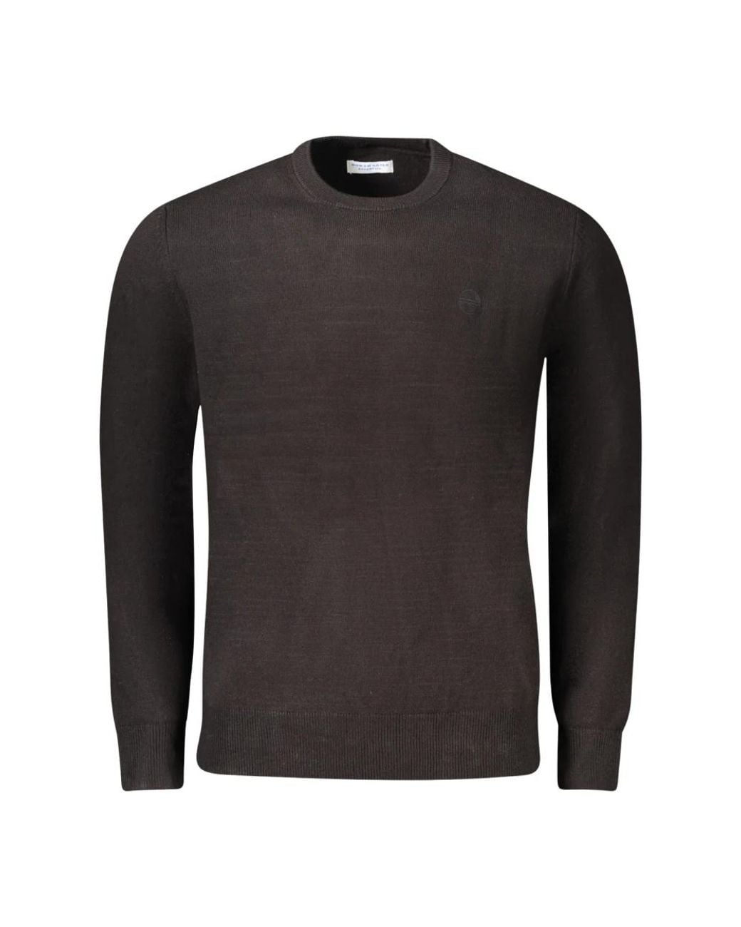 North Sails Black Round-Neck Knitwear for men
