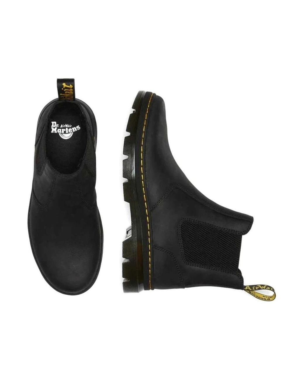 Dr. Martens Black Chelsea Boots for men