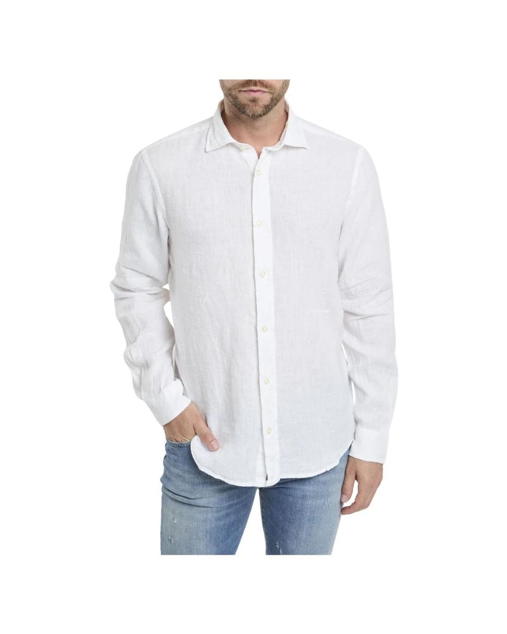 Roy Rogers White Casual Shirts for men