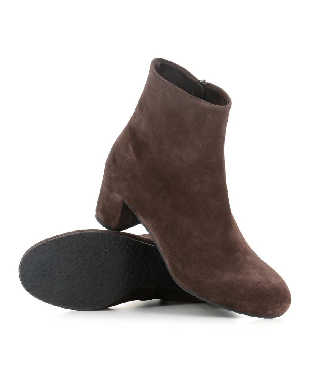 Roberto Del Carlo Brown Heeled Boots