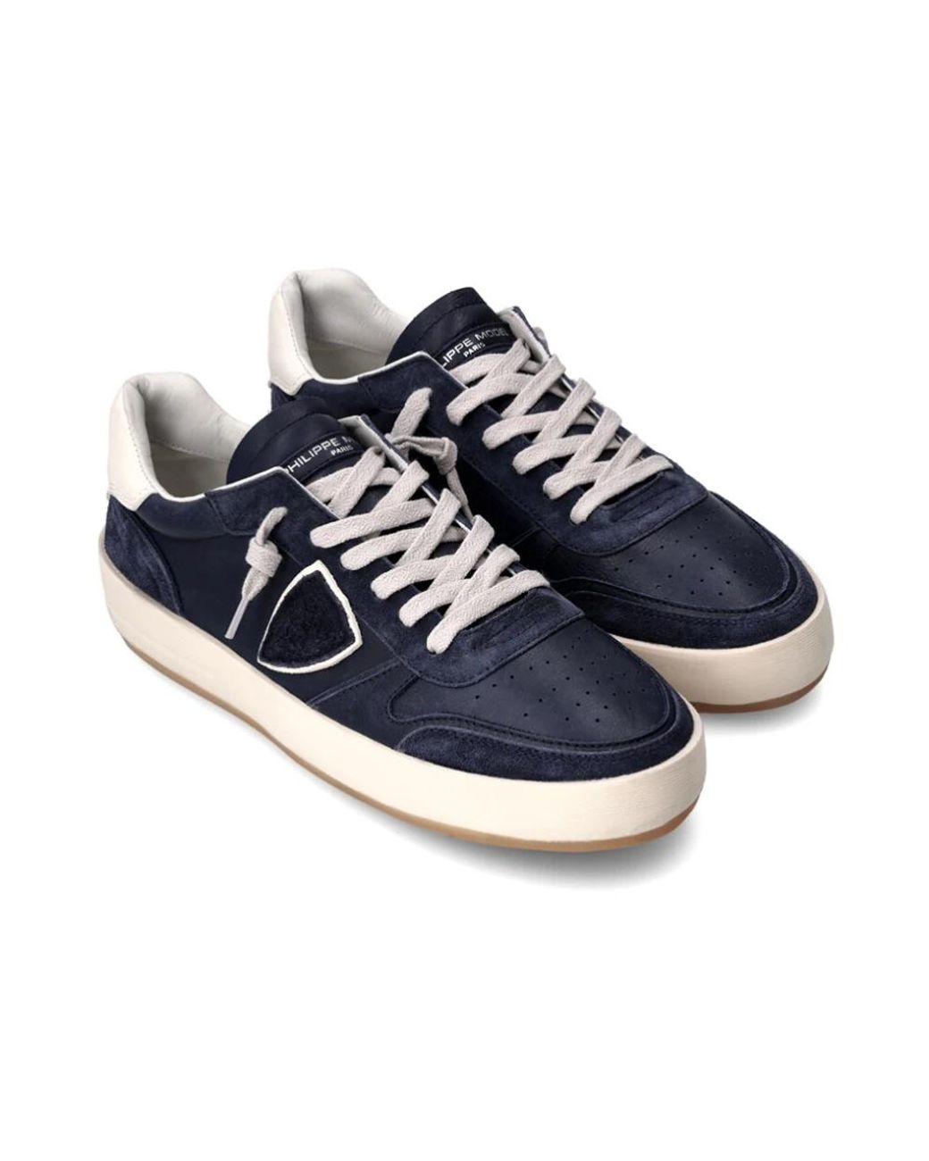 Philippe Model Blue Sneakers for men