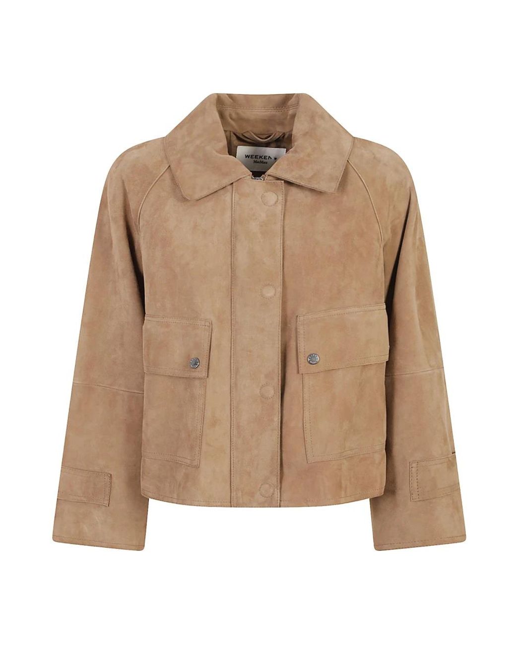 Weekend by Maxmara Brown Leather Jackets