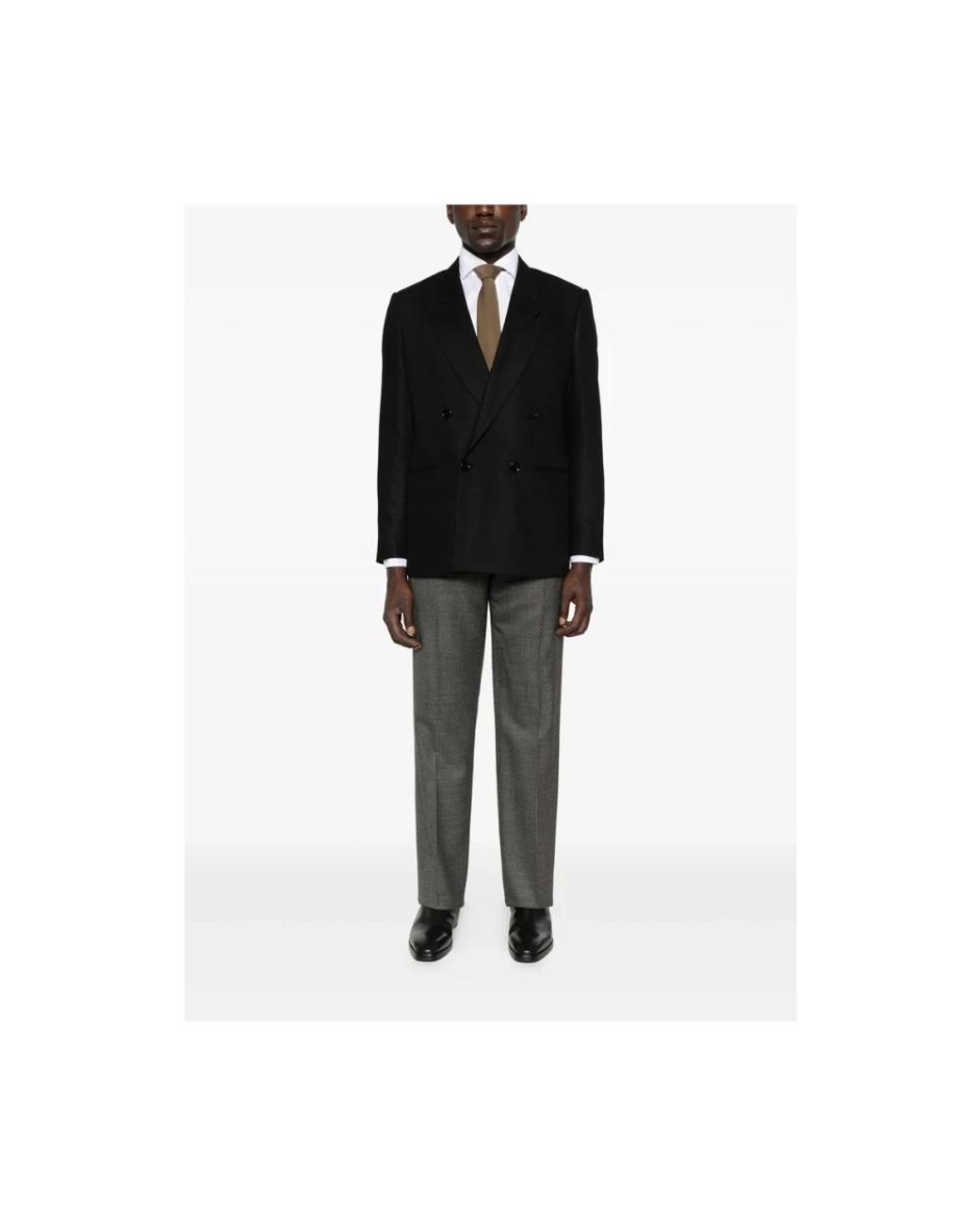 Lardini Gray Suit Trousers for men