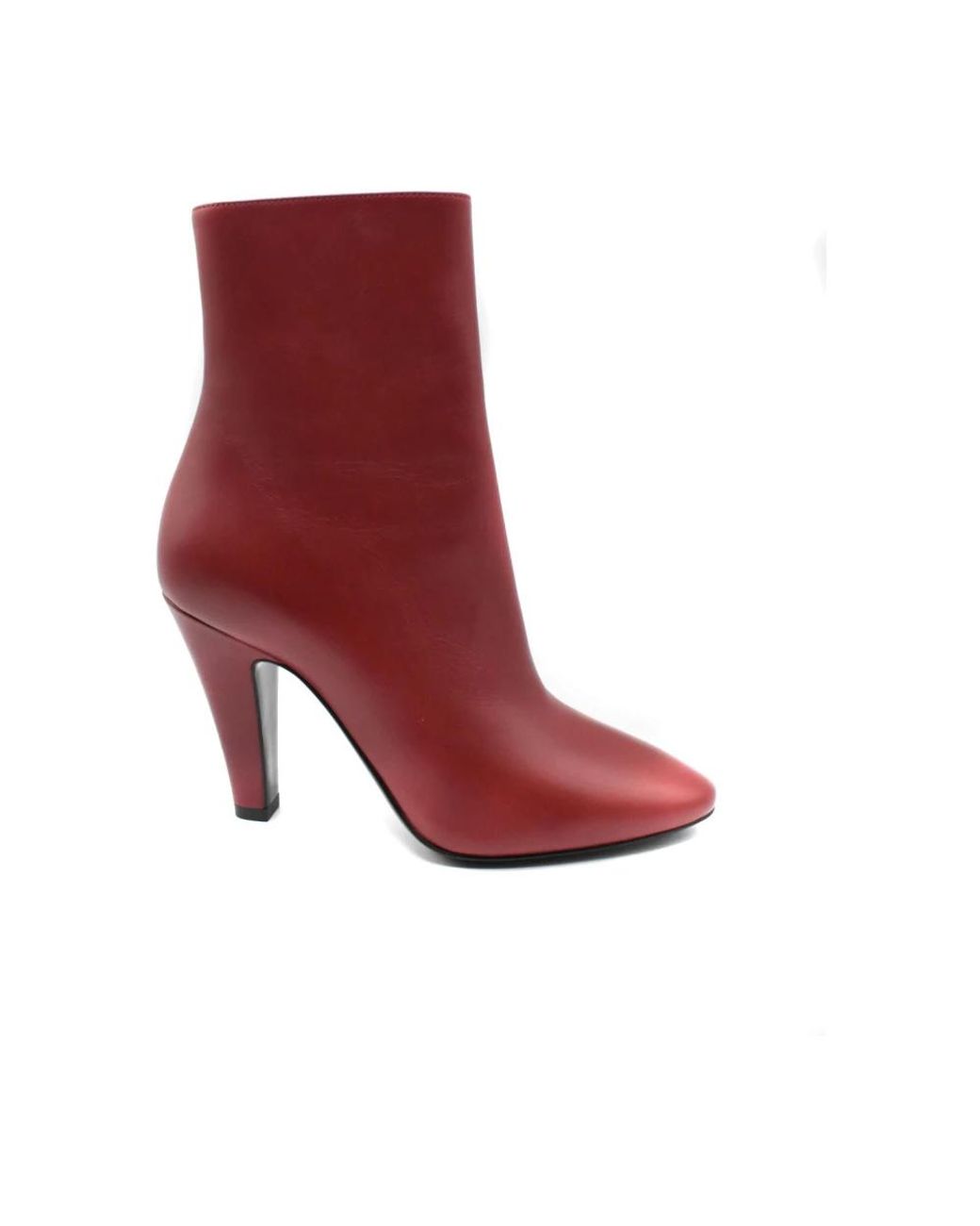 Saint Laurent Red Heeled Boots