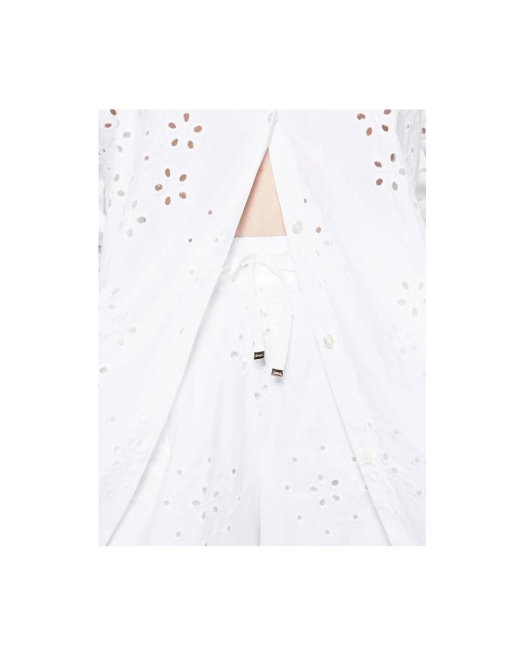 Herno White Trousers