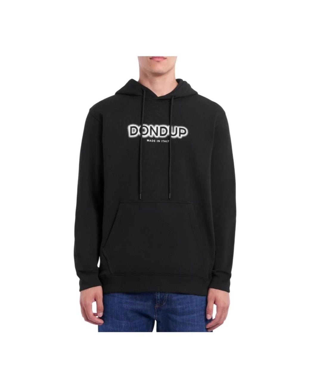 Dondup Black Hoodies for men