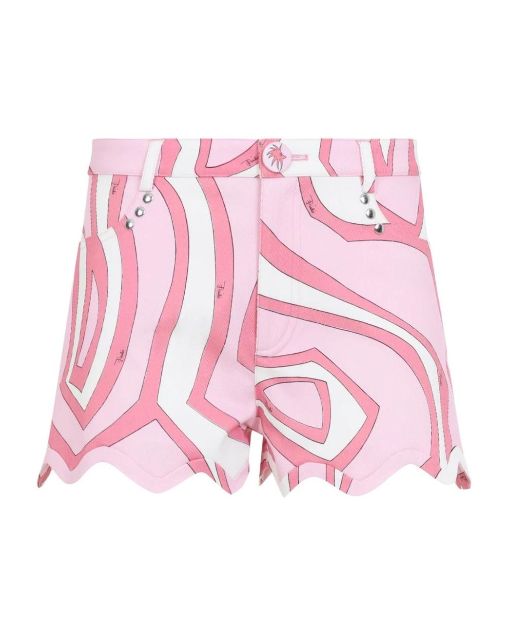 Emilio Pucci Bermuda Shorts in het Pink