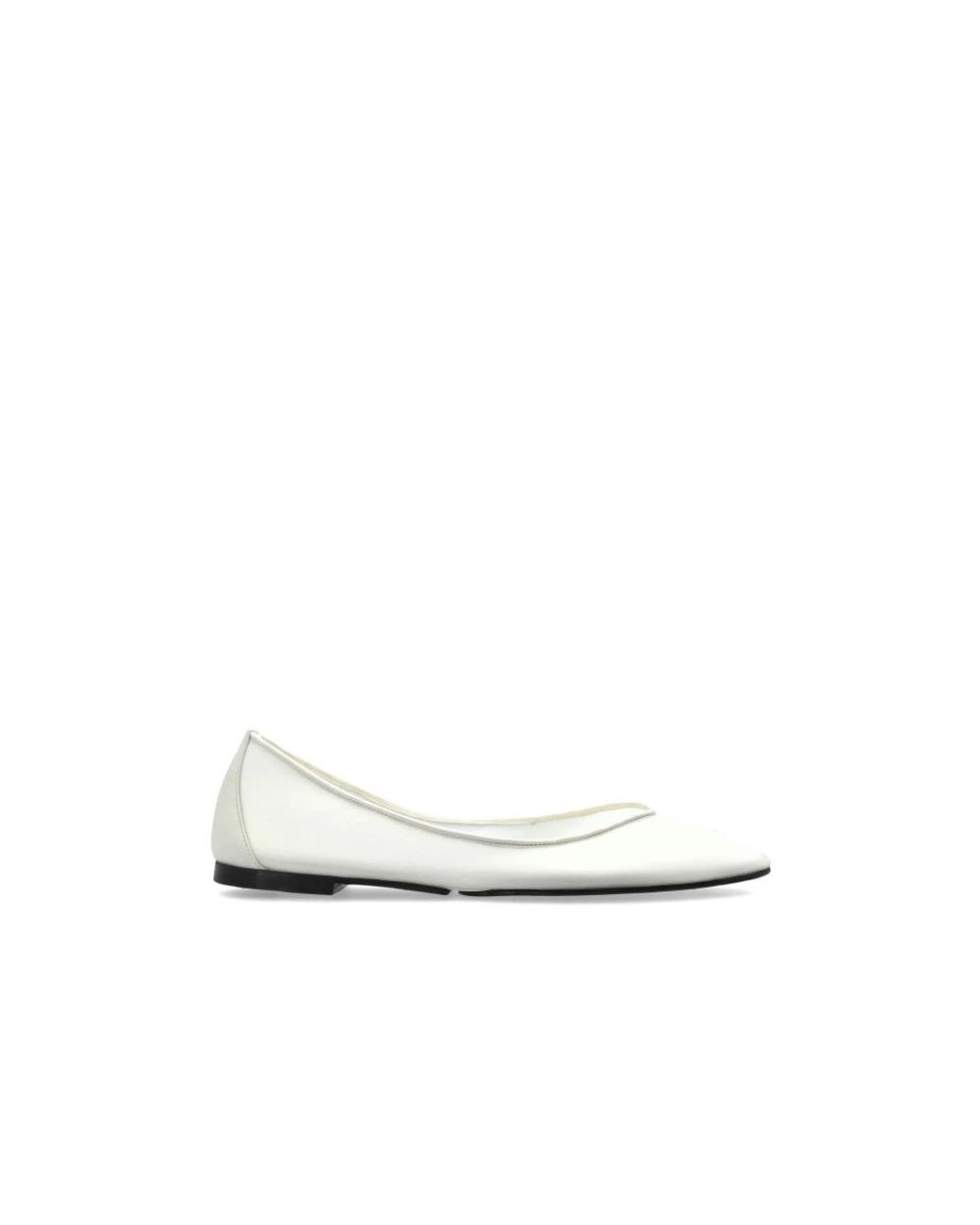 Jacquemus White Ballerinas