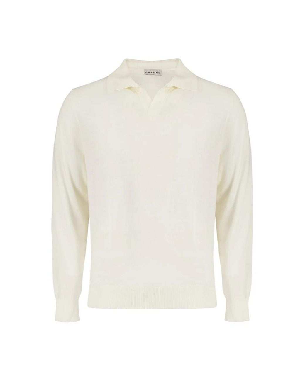 AUTORE White Polo Shirts for men
