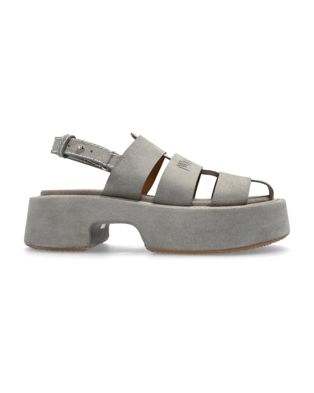 J.W. Anderson Gray Flat Sandals