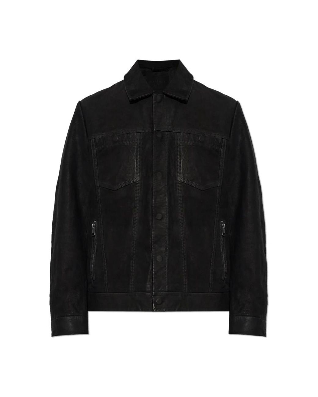 AllSaints Padro Jas in het Black voor heren