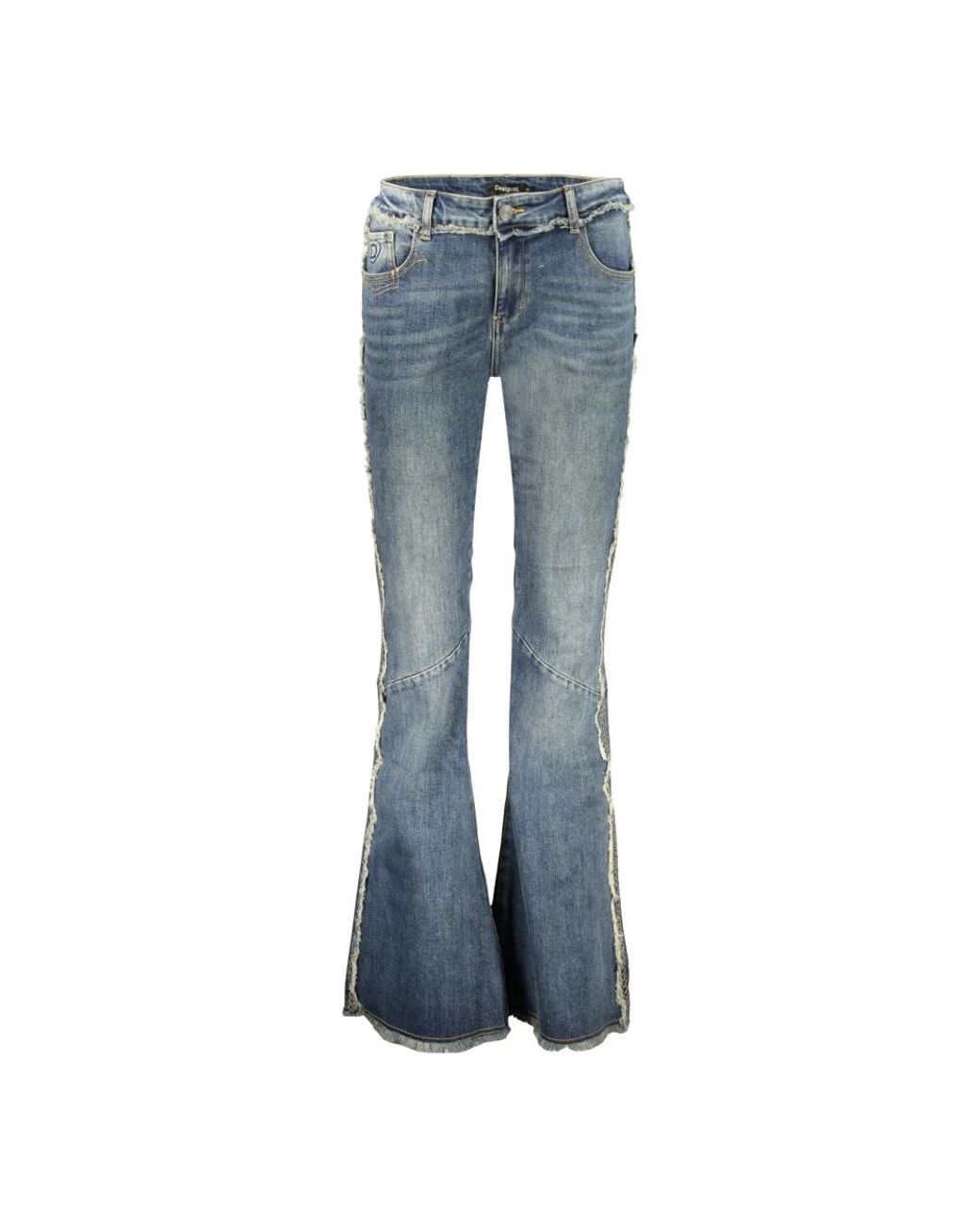 Desigual Blue Flare Jeans