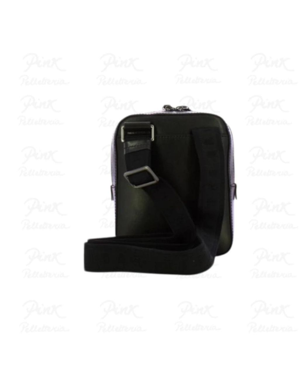 The Bridge Black Cross Body Messenger for men