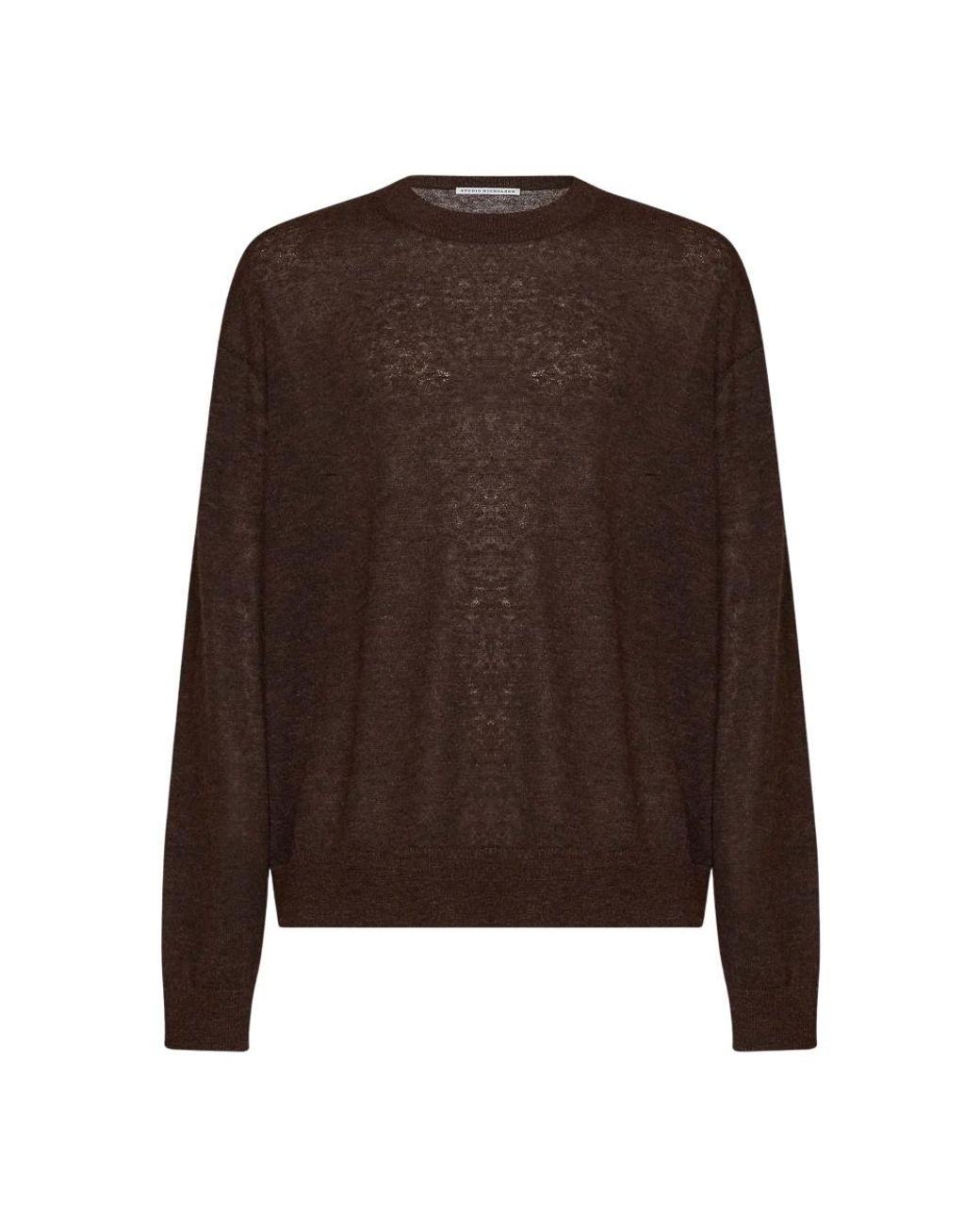 Studio Nicholson Picco Knit in het Brown voor heren