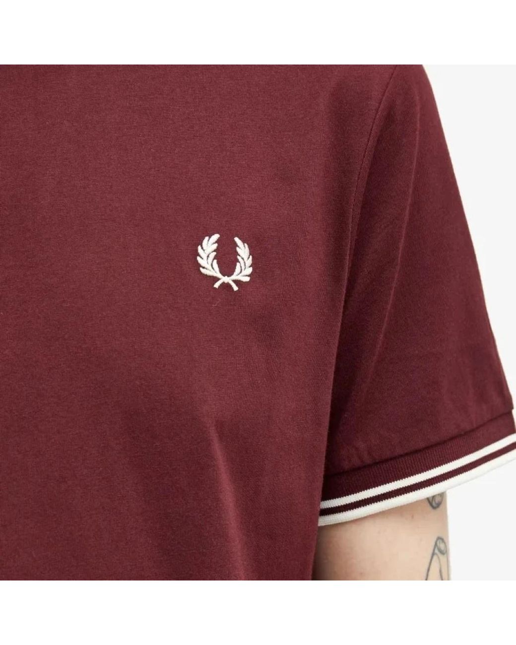 Fred Perry Red T-Shirts for men