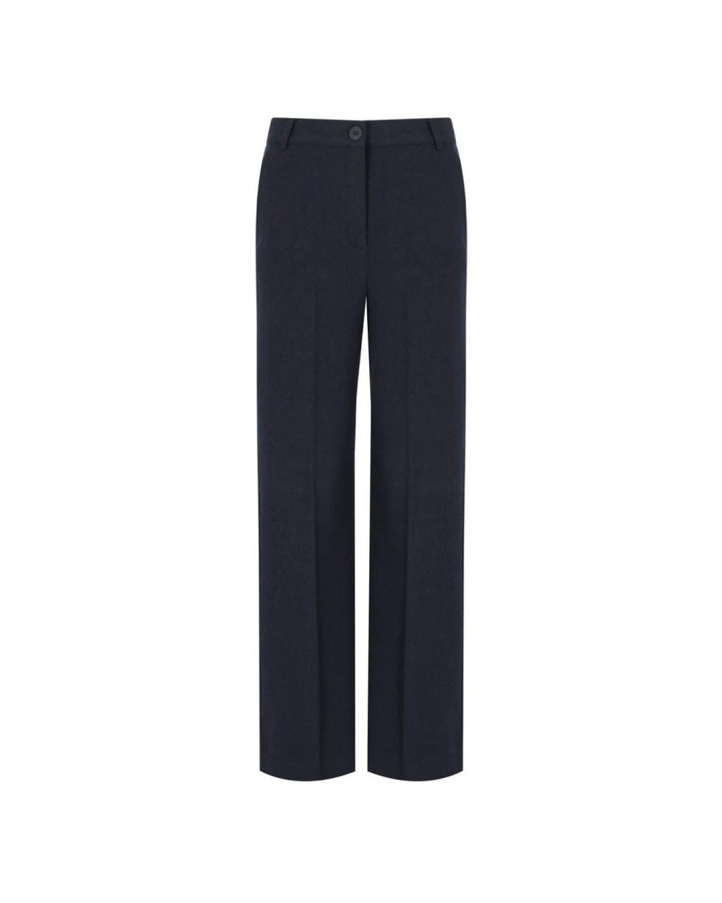 Weekend by Maxmara Blue Straight Trousers