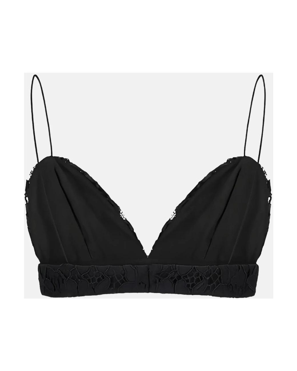 FEDERICA TOSI Black Sleeveless Tops