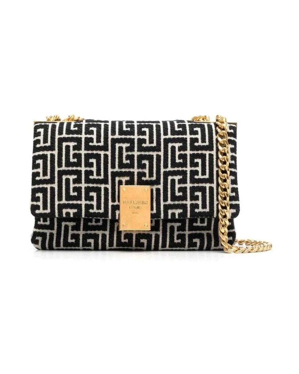 Balmain Black Cross Body Bags