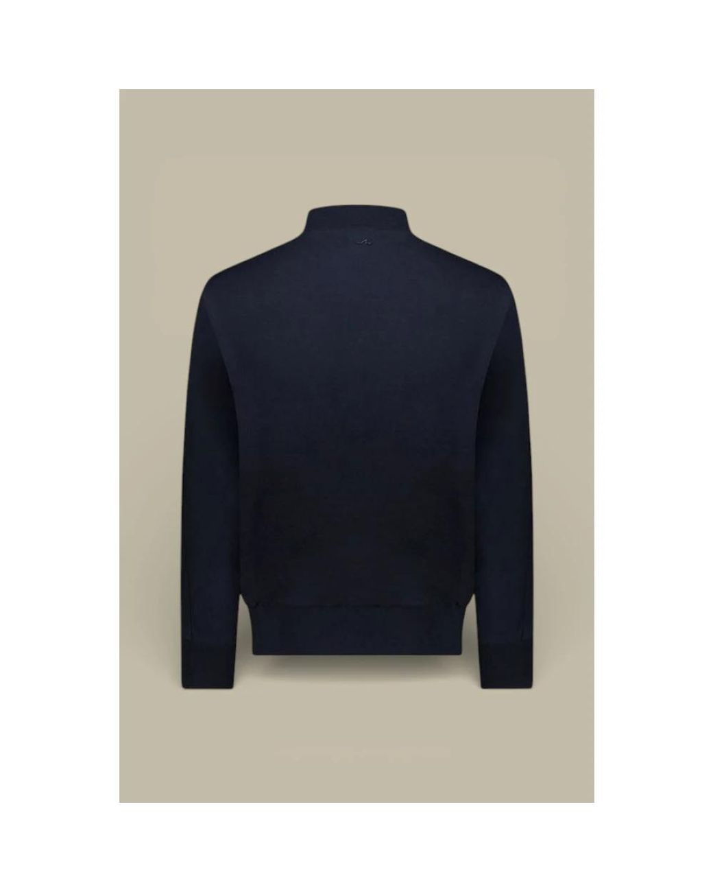 Paul & Shark Blue Bomber Jackets for men