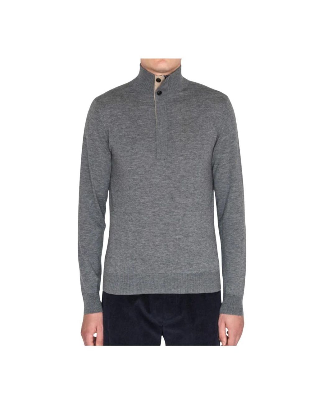 Pal Zileri Gray Turtlenecks for men