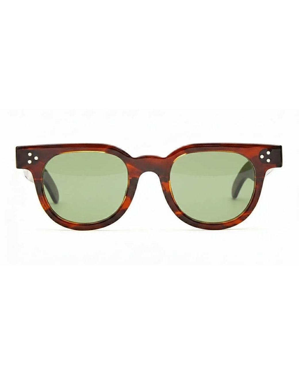 JULIUS TART Brown Sunglasses